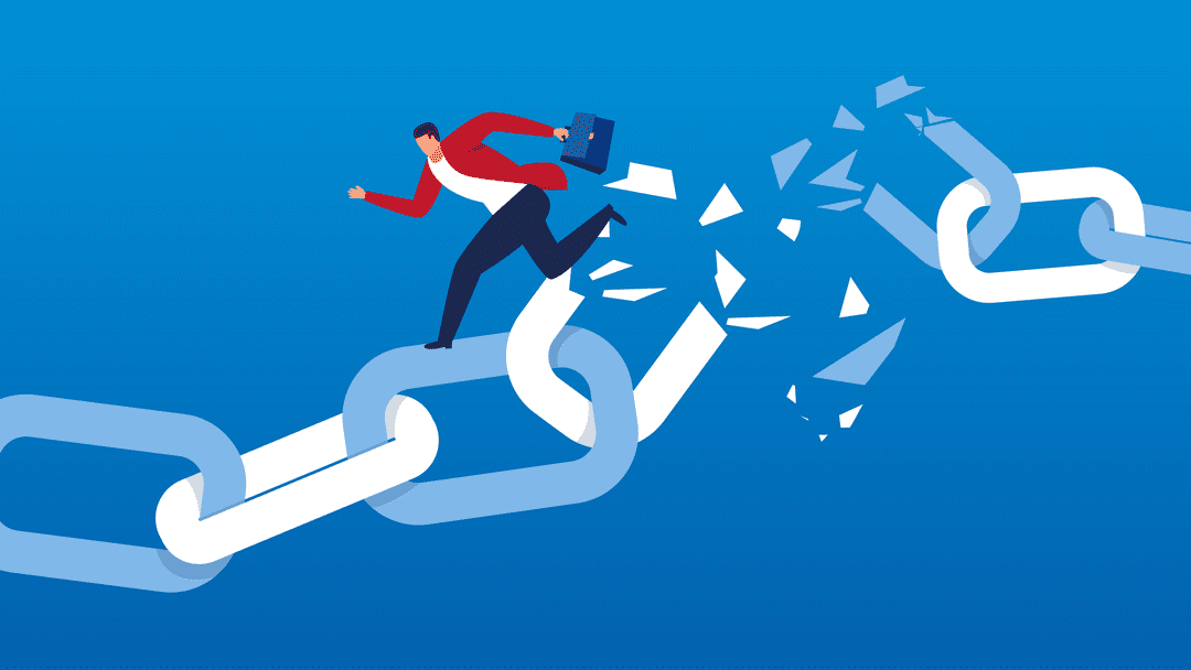 Broken Links Finder by Alaikas interface showing website URL input and broken link analysis results